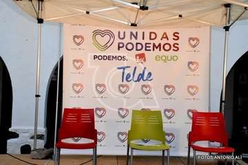 Presentación de la candidatura de Unidas Podemos al Ayuntamiento de Telde (Foto Antonio Alí)